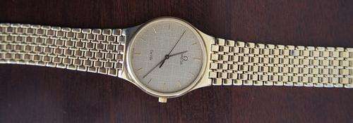OMEGA DEVILLE    GENTS GOLD TIMEPIECE
