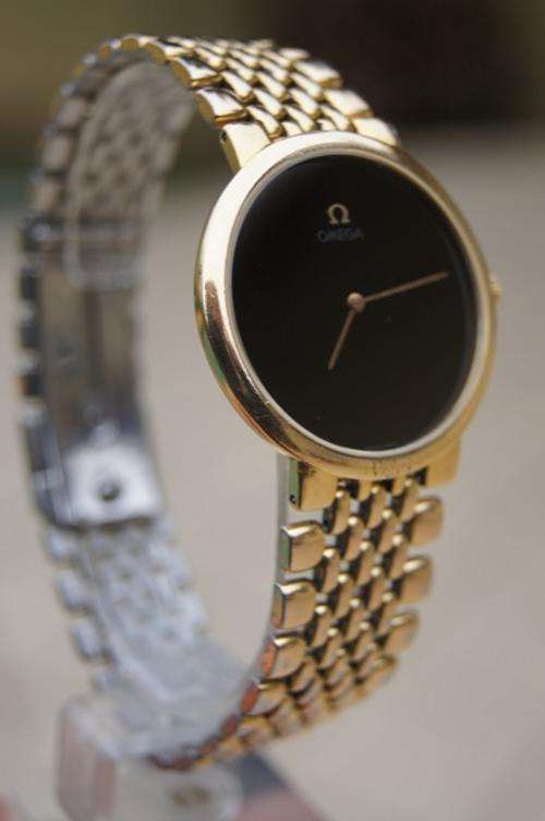 OMEGA DEVILLE    GENTS GOLD TIMEPIECE