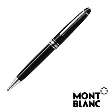 MontBlanc Meisterstuck Platinum Line Classique Ballpoint Pen - Black IN BOX NEW BUY NOW