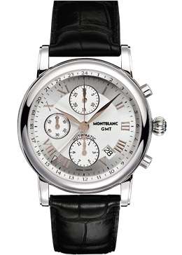 MONT BLANC MEISTERSTUCK  GMT  CHRONOGRAPH AUTOMATIC TIMEPIECE