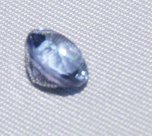 VIOLET TANZANITE 1.5ct ROUND WITH EGL CERTIFICATE