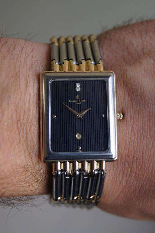 MICHEL HERBELIN GOLD GENTS  TIMEPIECE
