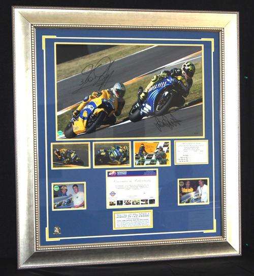 ORIGINAL VALENTINO ROSSI MEMORABILIA