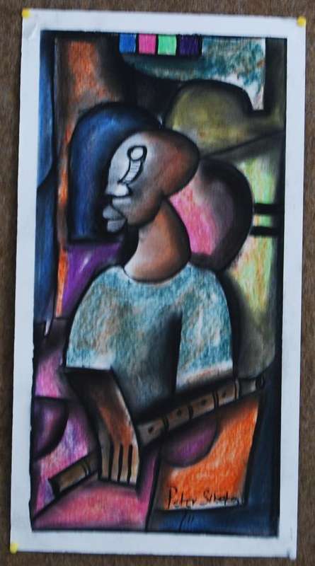PETER SIBEKO PASTELS