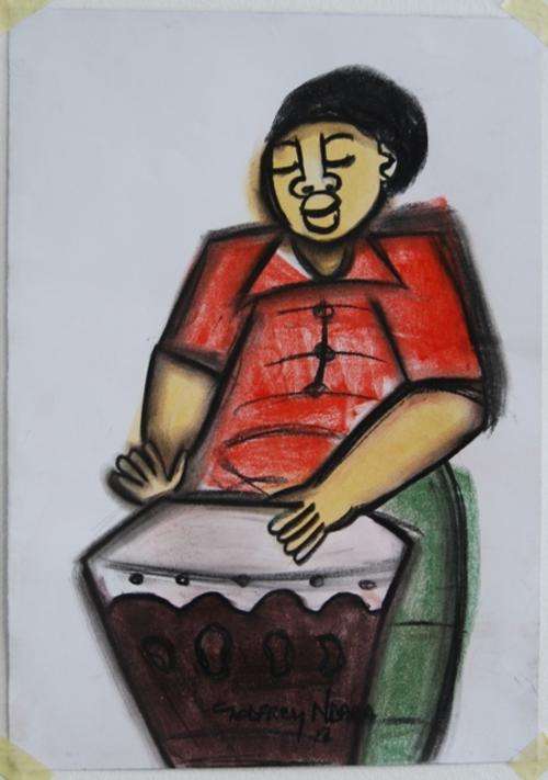 GODFREY NDABA PASTELS