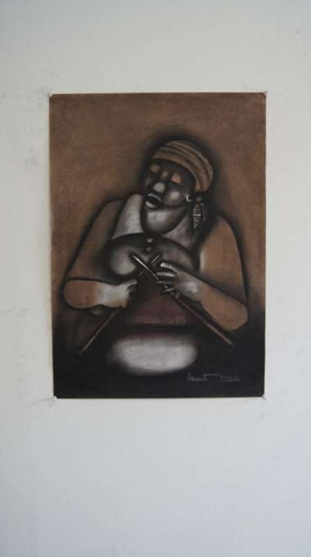 DAVID MBELE "Knitting"