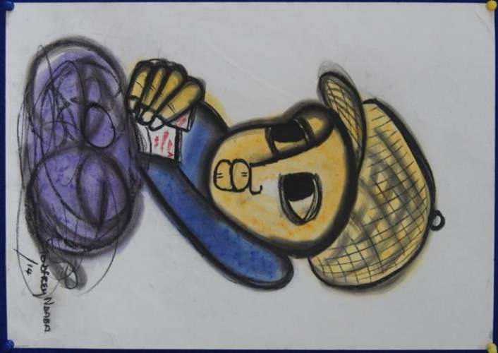 GODFREY NDABA PASTELS