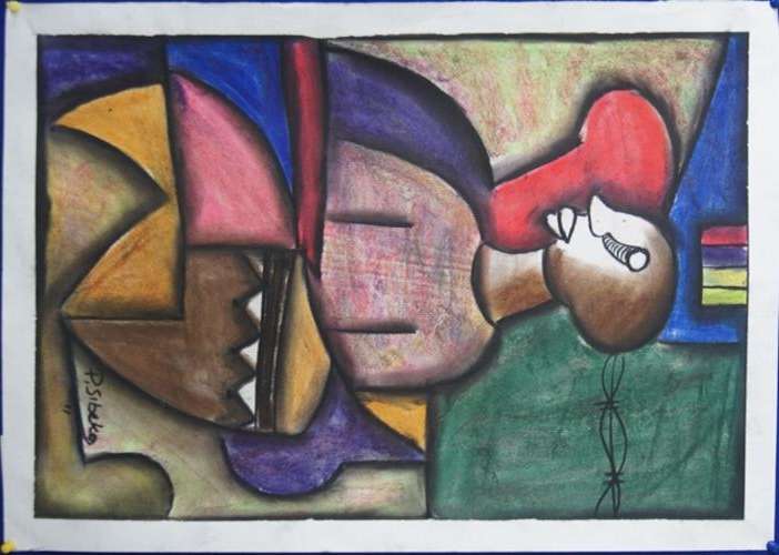 PETER SIBEKO PASTELS