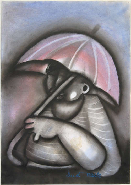 DAVID MBELE PASTELS