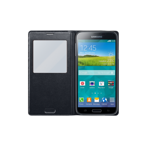 GENUINE SAMSUNG GALAXY S5 S VIEW COVER: R1 AUCTION!