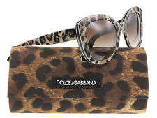 DOLCE & GABBANA LEOPARD PRINT SUNGLASSES