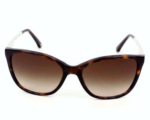 EMPORIO ARMANI CAT EYE SUNGLASSES IN HAVANA BROWN