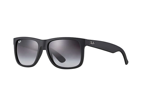 Ray-Ban "JUSTIN" in Matte Black **R1 AUCTION**