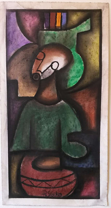ORIGINAL AFRICAN ART: PETER SIBEKO ABSTRACTS