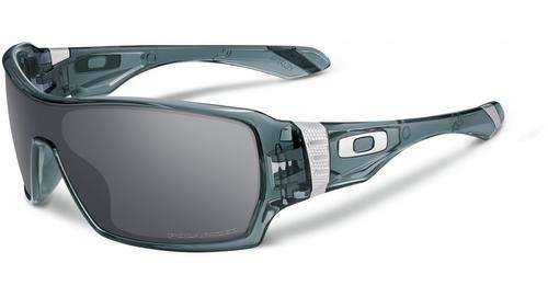 OAKLEY "TWOFACE" CRYSTAL BLACK, BLACK IRIDUM POLARIZED SUNGLASSES