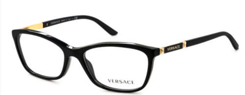 VERSACE BLACK AND GOLD POLISHED