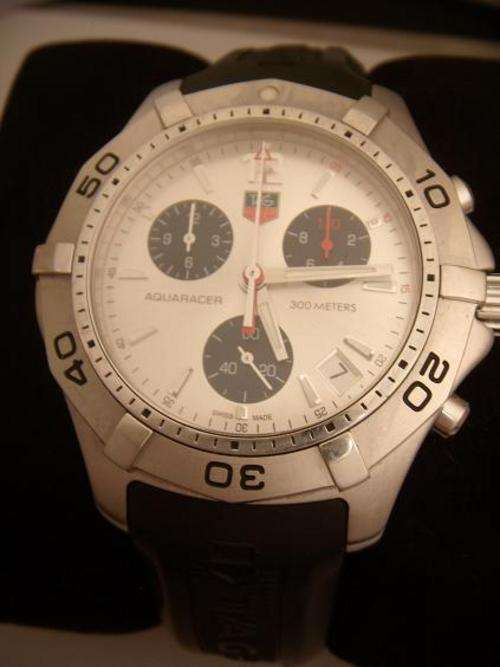 TAG HEUER AQUARACER   MENS  IMMAC  NO RESERVES