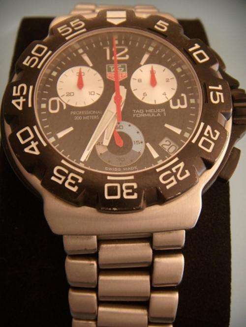 TAG HEUER FORMULA 1 CHRONOGRAPH     @@@@ NO RESERVES@@@@