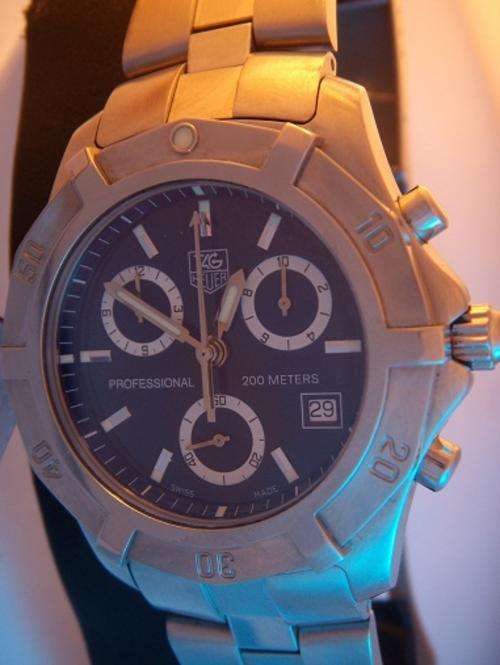 TAG HEUER PROFESSIONAL 200M CHRONOGRAPH BOXES ETC @@NO RESERVES@@