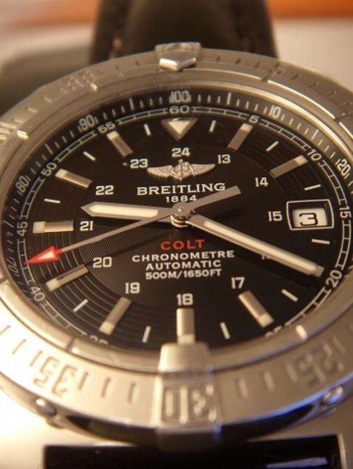 BREITLING COLT AUTOMATIC II  CHRONOMETRE 500M BOX & PAPERS  @@ NO RESERVES @@
