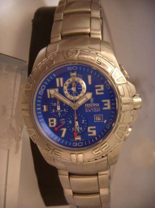 FESTINA  CHRONO BIKE ALARM WR 100M @@ NO RESERVES@@