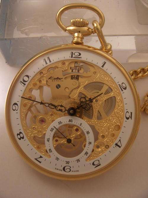 KOLBER GENEVE  POCKET WATCH IMMAC @@    ESTATE      @@          NO RESERVES