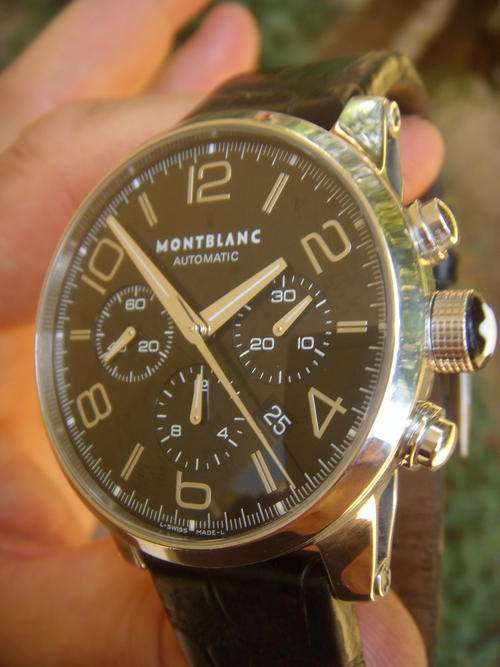MONTBLANC  MEISTERSTUCK TIMEWALKER  ^ BLACK^   @@ NO RESERVES@@