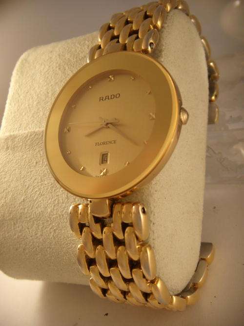 RADO FLORENCE GOLD LADIES WATCH  @@@ NO RESERVES@@
