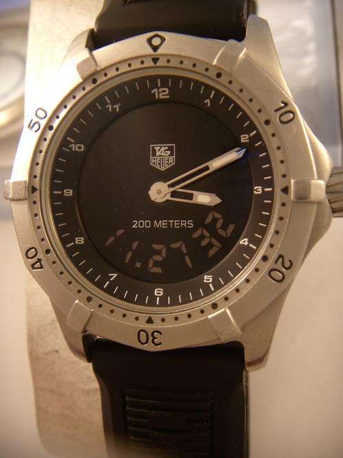 TAG HEUER DIGI 2000 MENS   @@ NO RESERVES@@