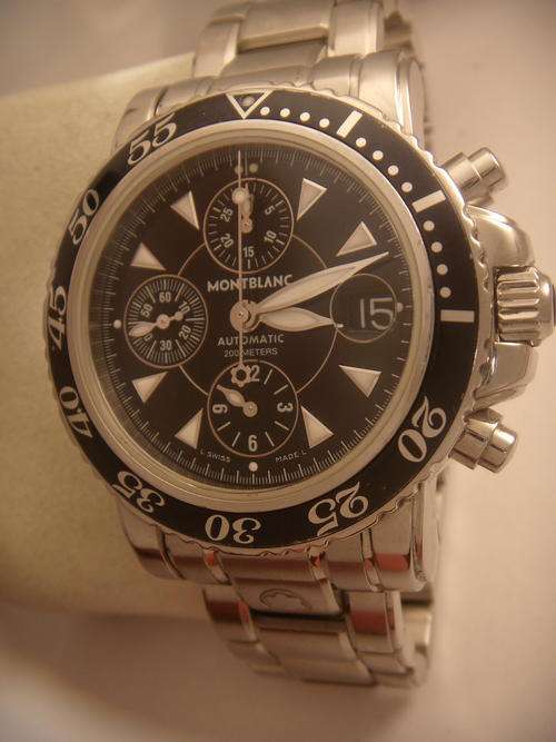 MONT BLANC AUTO MEISTERSTUCK CHRONOGRAPH IMMACULATE   @@@ NO RESERVES@@