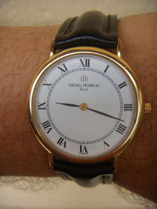 MICHEL HERBELIN  MENS WATCH   @  @@ NO RESERVES@@