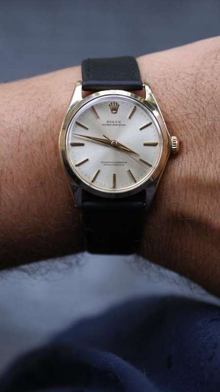 Rolex Oyster Perpetual SOLID GOLD   ****** EXCELLENT *******     NO RESERVES