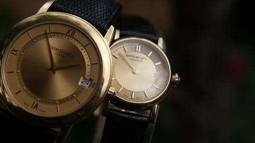 RAYMOND WEIL HIS AND HERS WATCH SET      #  EXCELLENT #               NO RESERVES