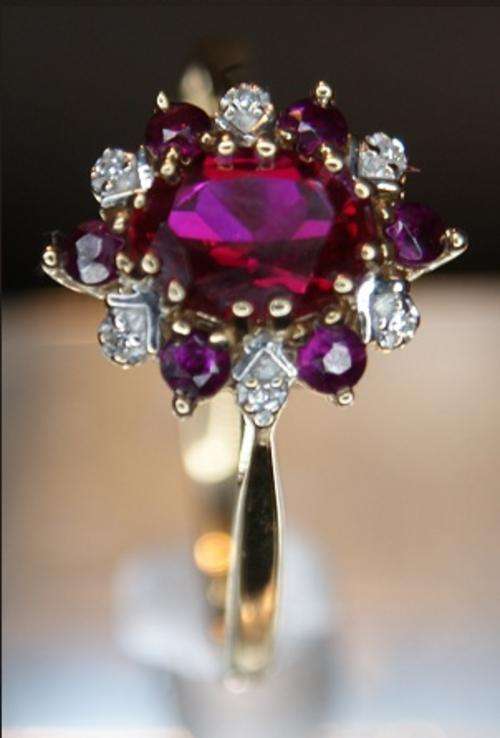 DIAMONDS AND RUBIES RING GORGEOUS #NO RESERVES# LIQUIDATION