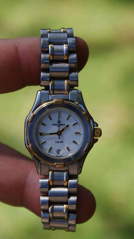 MICHEL HERBELIN SAFARI LADIES  TIMEPIECE               NO RESERVES
