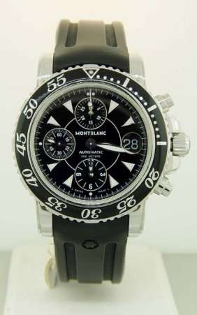 MONTBLANC MEISTERSTUCK CHRONOGRAPH  AUTOMATIC TIMEPIECE     @@ NO RESERVES@@