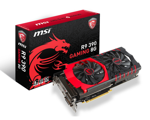 MSi Radeon R9 390 8gig GPU