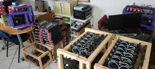 Ethereum/Zcash/Monero 6 Card Mining Rig