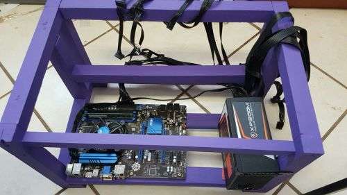 Ethereum/Zcash/Monero 6 Card Mining Rig NO GPU