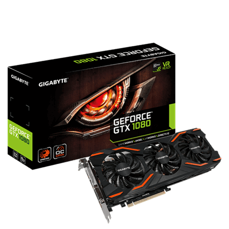 Gigabyte nVidia1080 Windforce 8gig OC GPU