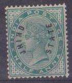 British Colonies- Queen Victoria-India  States-Jind - 1885 - 1/2a