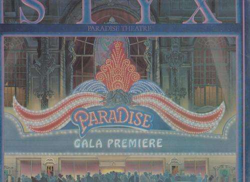 Styx - Paradise Theatre - Laser Etched Record