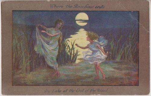 The Lake At The End Of The World Unused Postcard