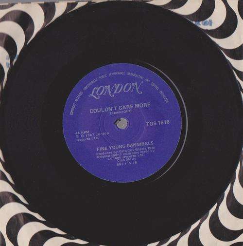 Fine Young Cannibals - Ever Fallen In Love/Couldn't Care More - 45 rpm