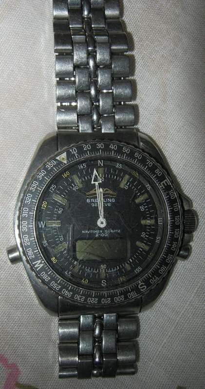 Breitling Geneve Navitimer Quartz 2100