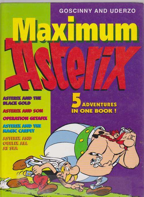 Asterix - Maximum Asterix - 5 Adventures In One Book
