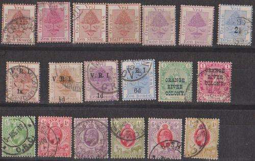 Orange Free State From 1868 - 19 x Different Stamps - CV R300.00+