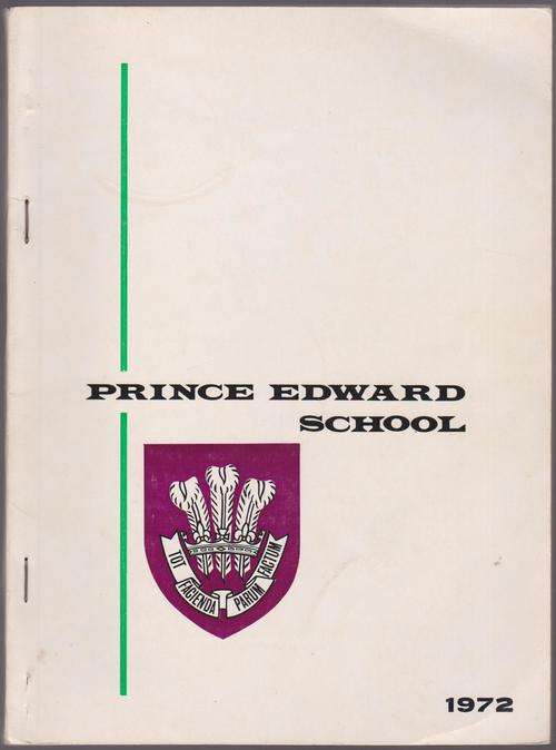 Prince Edward School Magazine 1972 (Rhodesia)