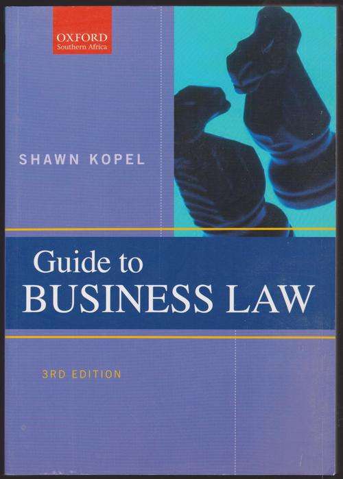 Guide To Business Law By Shawn Kopel - 3rd Edition