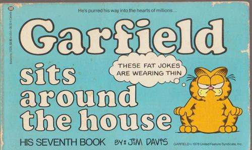 Garfield Sits Around The House-His Seventh Book